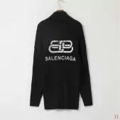 balenciaga pull logo knit sweater femmes new n8613